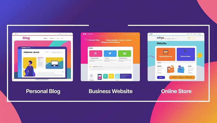 Types of websites