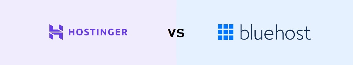 hostinger vs bluehost by google search engine